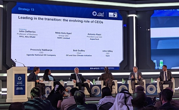 CEO panel discussion ADIPEC 2022